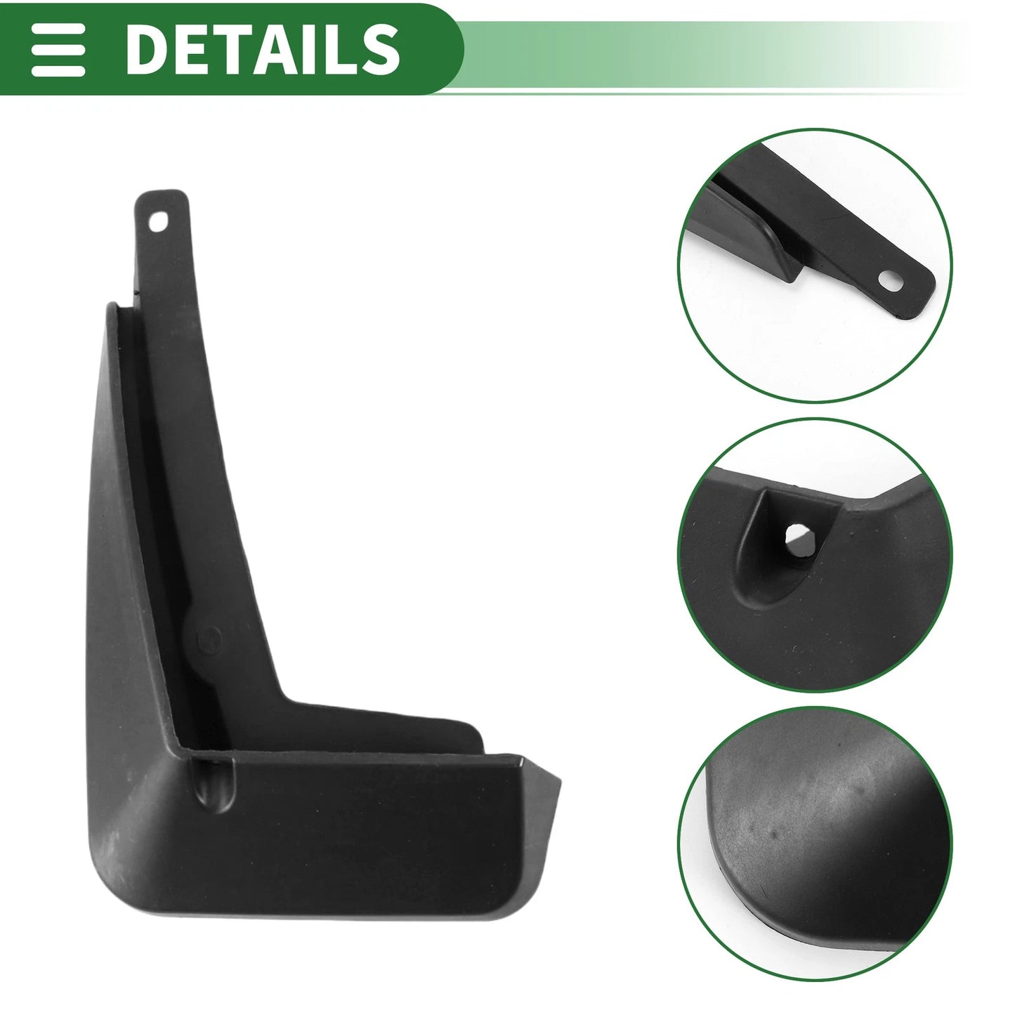 Mud Flaps Splash Guards Mount Accessories for Chevrolet Cavalier (2019-2024)