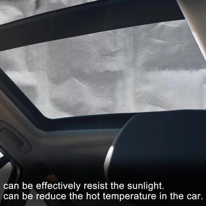 Black Silver Tone Front Window Sunroof Shade for Tesla Model X (2016-2023)