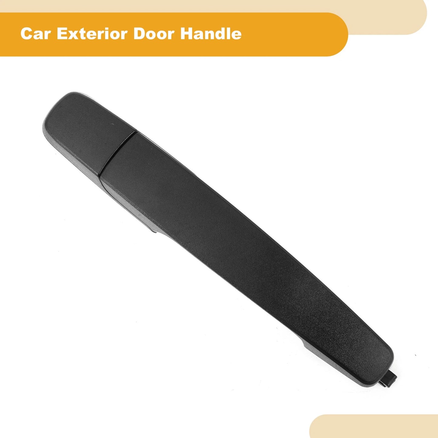 Rear Exterior Door Handle for Nissan Frontier (2001-2004) Black