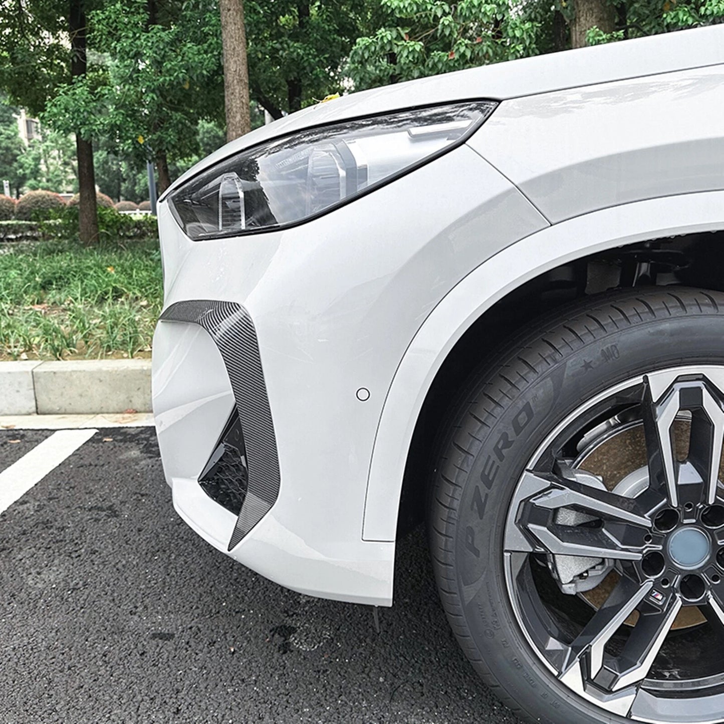 Front Bumper Side Spoiler Trim for BMW X1 U11 U12 M Sport (2023-2024)