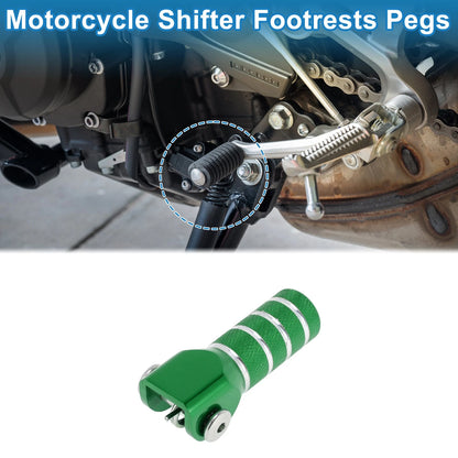 Shifter Footrests Pegs for Yamaha YZF Green