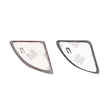 Real Carbon Fiber Engine Start Buttons Cover Overlay Trim Fit For Cadillac ATS