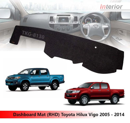 Dashboard Mat Cover for Toyota Hilux Vigo (2005-2014)
