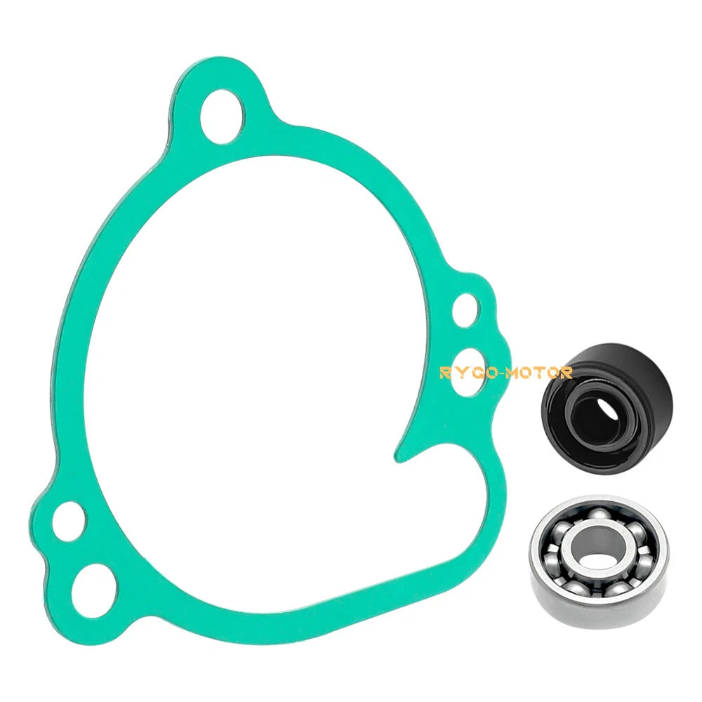 Water Pump Rebuild Kit Bearing Seal Gasket for Kawasaki KX80/KX85/KX100