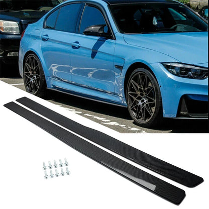 M Performance Carbon Side Skirts Extensions for BMW F80 M3 F82 M4 (2015-2020)