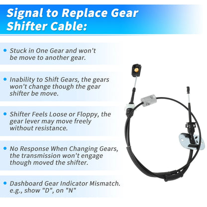 Automatic Trans Gear Shift Cable for Ford Transit Connect, Focus (2010-2013)