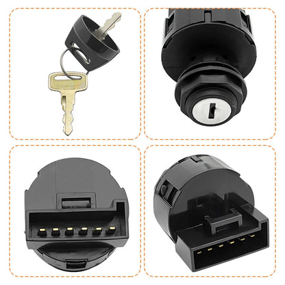Ignition Key Switch & Harness 6Pin for Polaris Xpedition 325 425 Xplorer 250 400