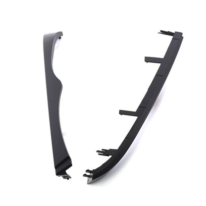 2 x Headlight Eyebrow Lower Cover Trim for E46 325i 325xi (1998–2005)