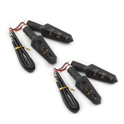 4 x Motorcycle LED Turn Signal Lights for Universal Scooter
