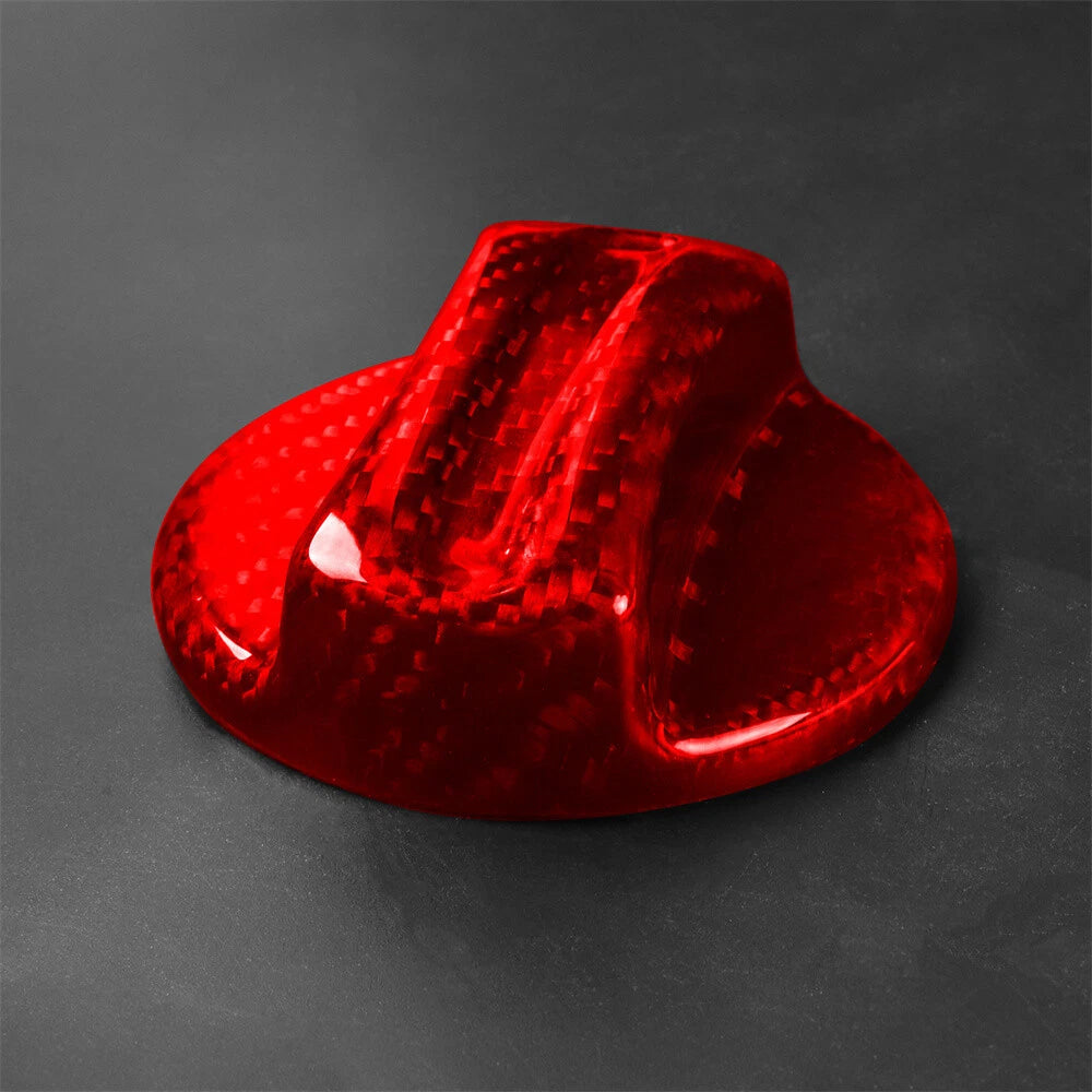 Red Carbon Fiber Fuel Tank Cap Cover Trim for BMW 1 3 5 M3 M4 M5 X3 X5 Z4