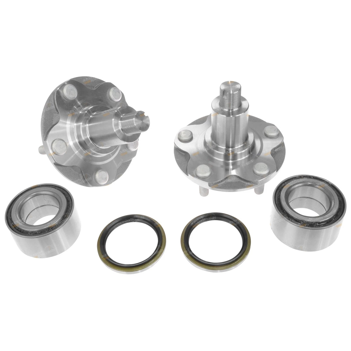 2 x Front Wheel Bearing Hubs for Toyota Hilux (2005–2019)
