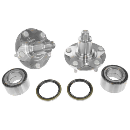 2 x Front Wheel Bearing Hubs for Toyota Hilux (2005–2019)