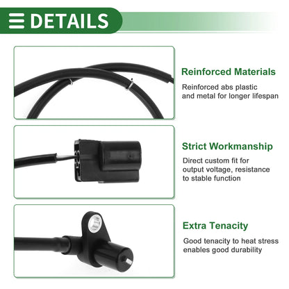 ABS Wheel Speed Sensor for Mitsubishi Evo (2003-2006)