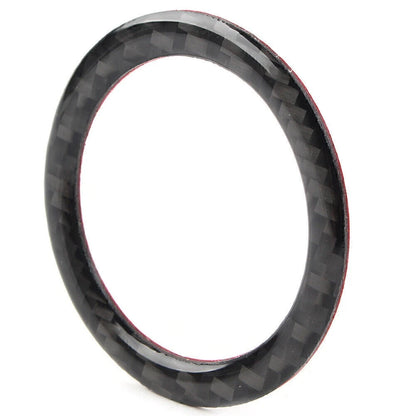 Carbon Fiber Start Button Ignition Switch Ring Trim for 2013-2018 Subaru Forester