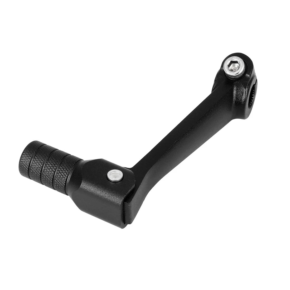 0.47in Aluminum Alloy Folding Motorcycle Shift Lever Black for Motorcycle