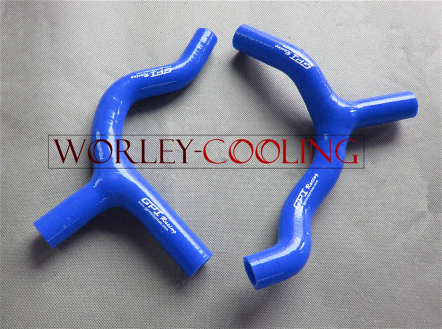BLUE Silicone Radiator Hose for KTM SX85 (2013-2015)