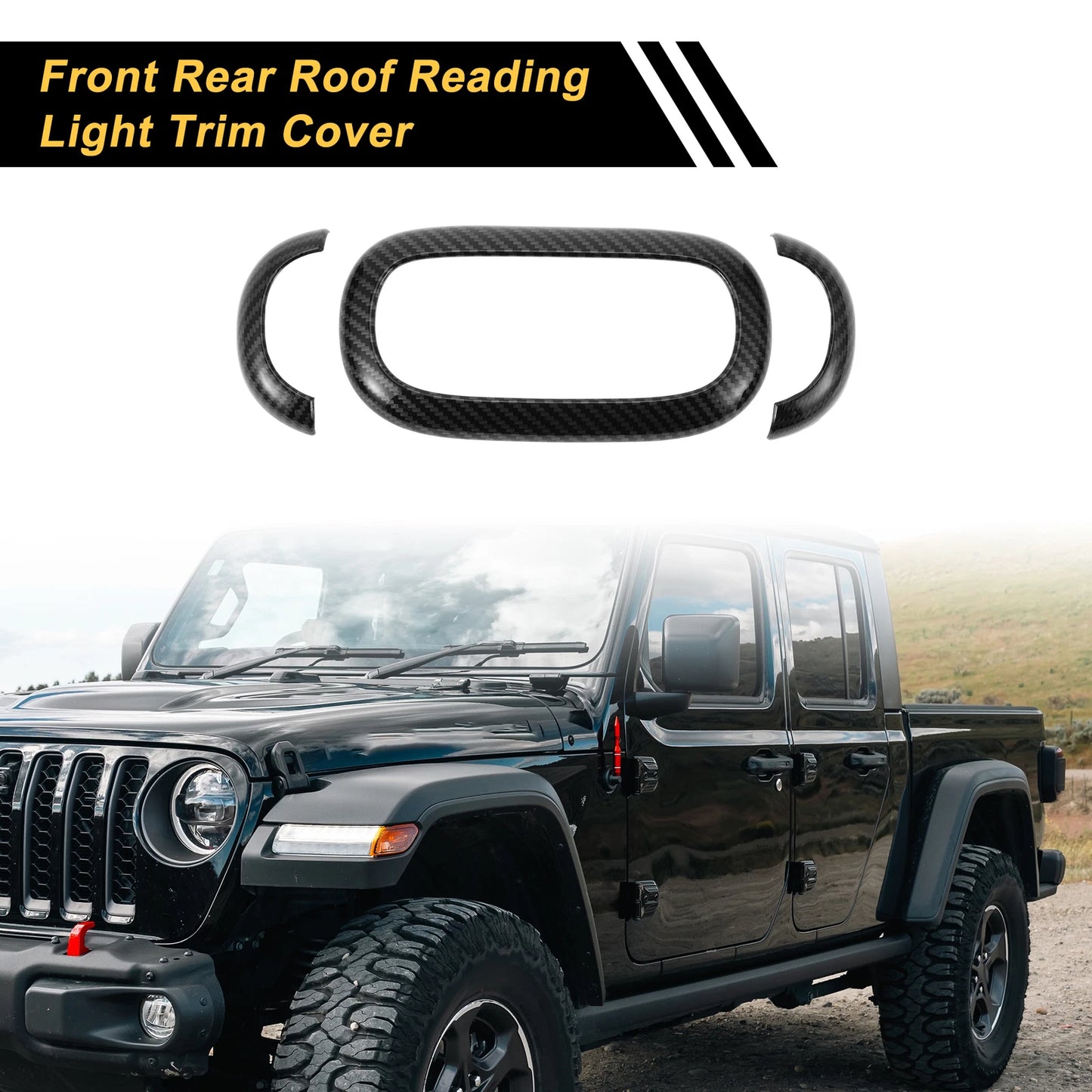 Light Trim Cover for Jeep Wrangler JK 4 Door (2007-2018)