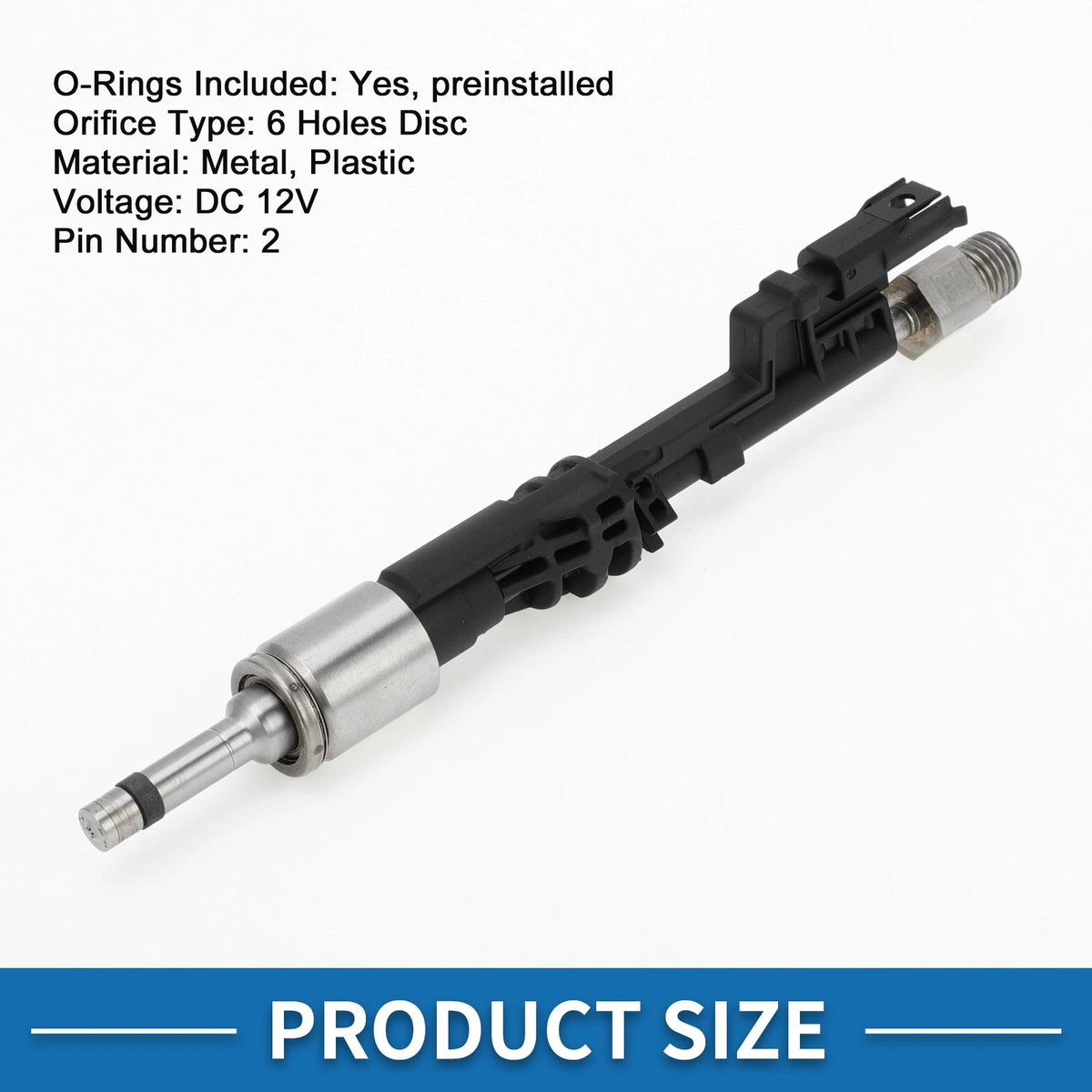 Fuel Injector 13537568607 for BMW E90 335i 3.0 (2006-2011) 1 Pc