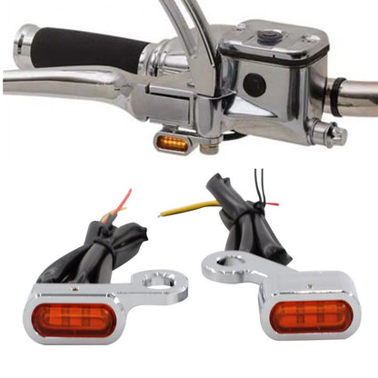 Front Turn Signal Lights 2 x For Harley Sportster 883 1200 (2004-2020)