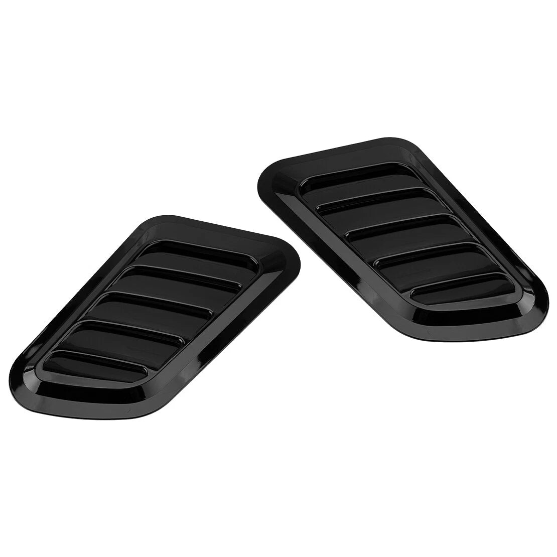 Engine Hood Bonnet Side Air Flow Vent Cover Trim for Ford
