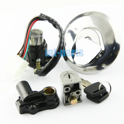 New Fuel Gas Cap & Ignition Key Switch for Honda CBT125 (2004-2009)