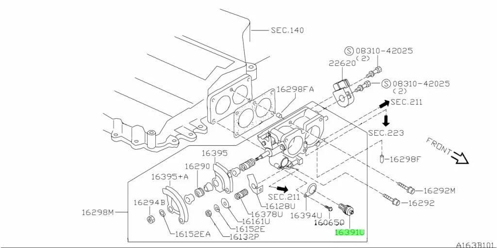 Thermo Element for Nissan Xterra Frontier