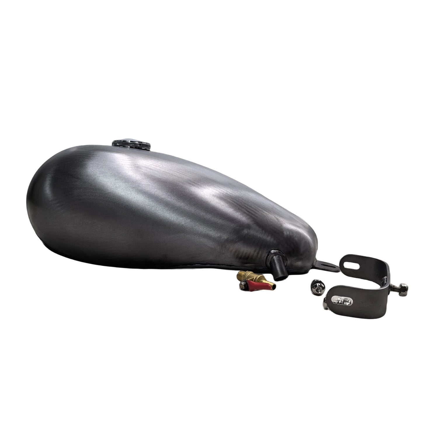 Unpainted Silver Fuel Tank w/ Cap for YAMAHA Dragstar 400/650 (1996-2007)
