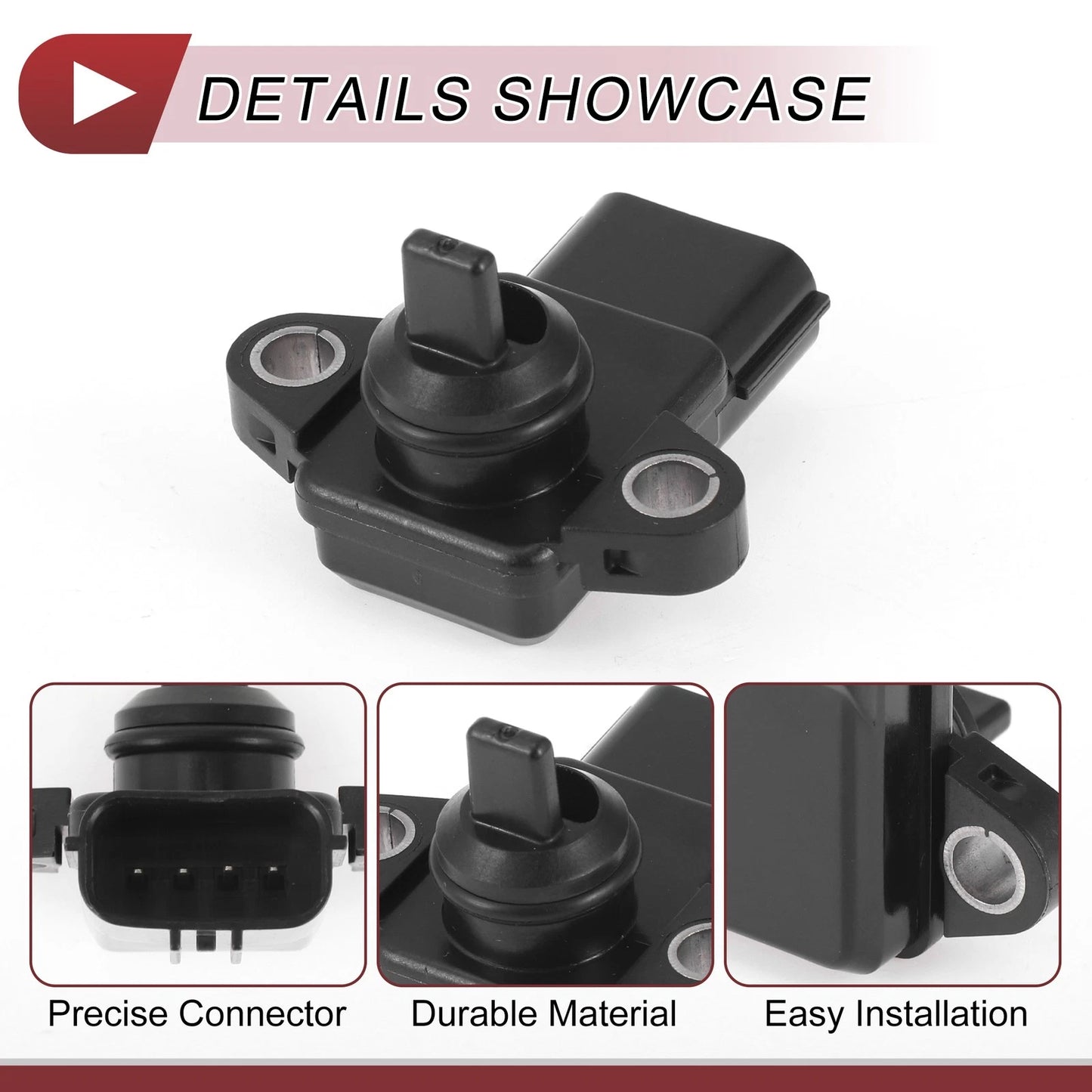 MAP Sensor 4x Manifold Absolute Pressure for YAMAHA LZ150TXRC (2004–2004)