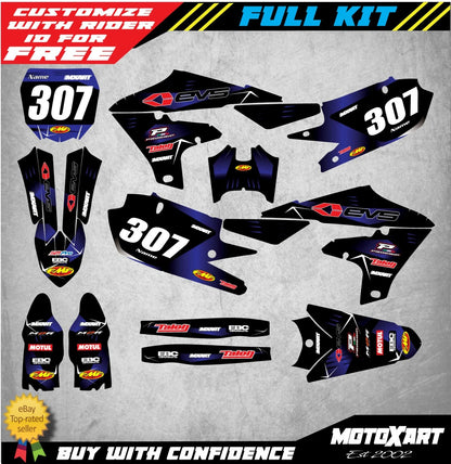 Custom Graphics Full Kit for Yamaha YZF 450 (2018-2020)