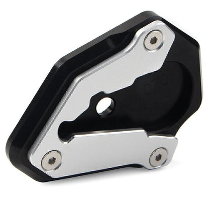 CNC Black Side Stand Enlarger Pad for Ducati 848 1098 1198 (2008-2015)