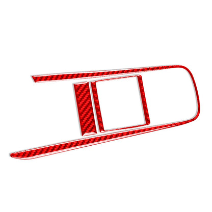 Red Gear Shift Console Panel Cover Trim for Lexus RC300 RC350 RC200T (2015-2022)