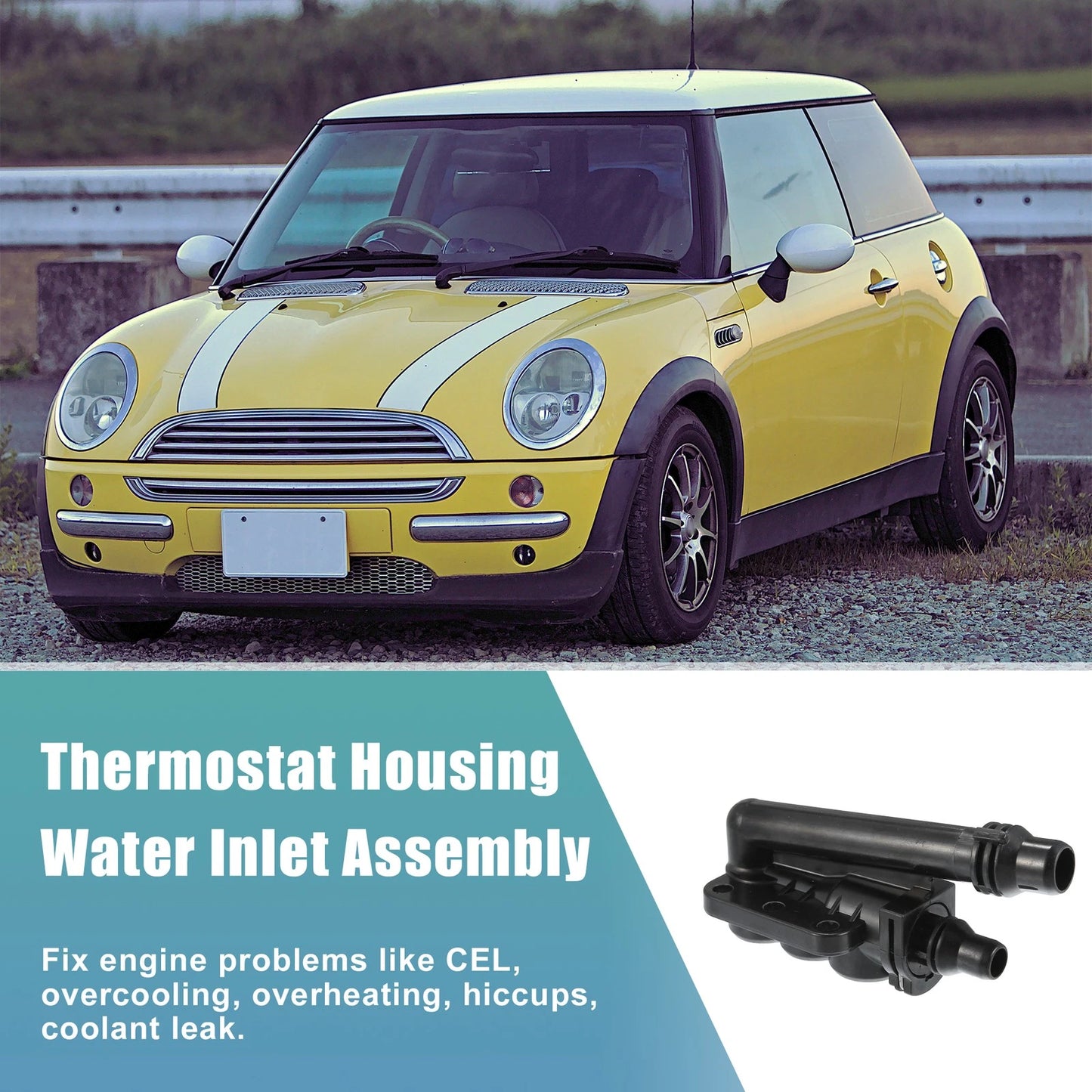Engine Coolant Thermostat Housing for BMW 525i (2004-2007)