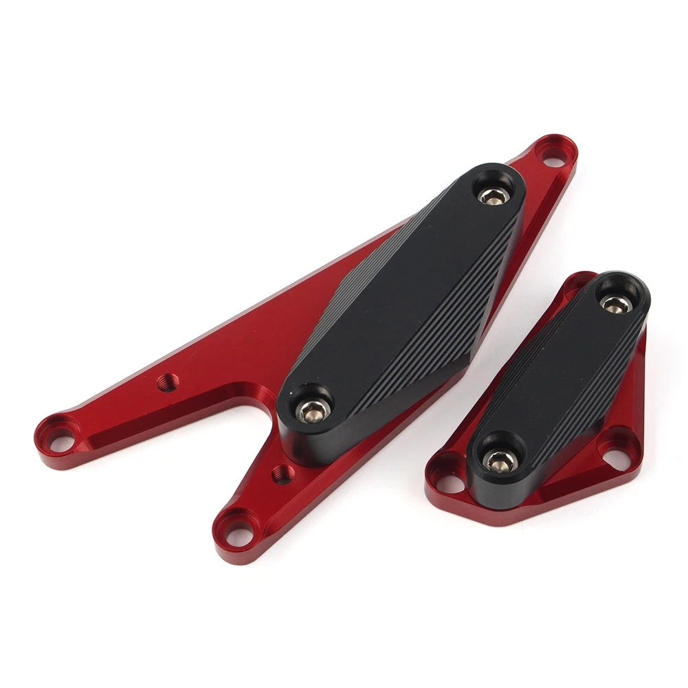 Engine Case Slider Protector Cover Red for SUZUKI Bandi 1250 GSF1250 (2007-2017)
