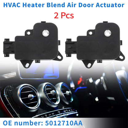 2 x No.5012710AA HVAC Heater Blend Door Control Actuator for Jeep Grand (N/A)