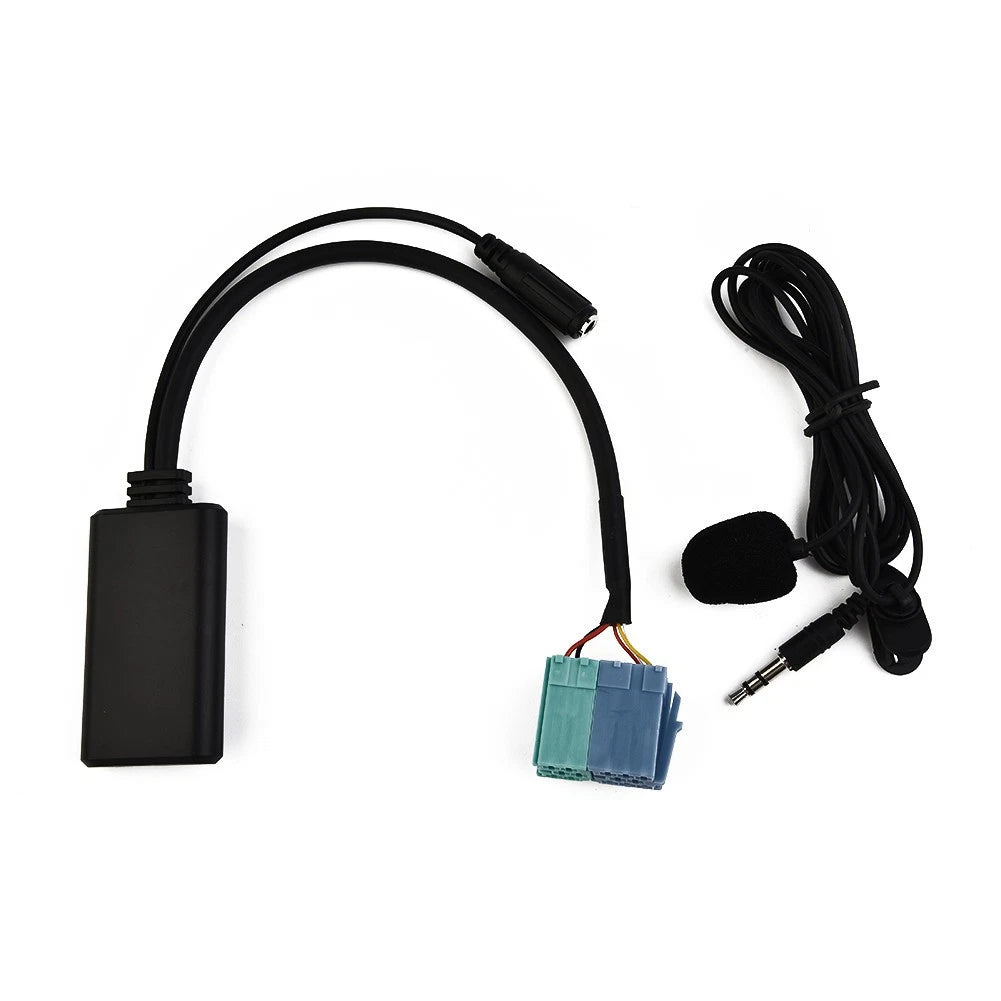 AUX Receiver Adapter Cable 1 x Microphone for Audio Practical