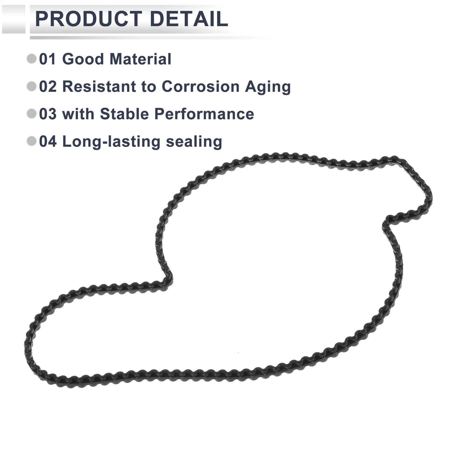 Water Pump Gasket for Porsche Cayenne Rubber 1Pc (2019 - 2024)