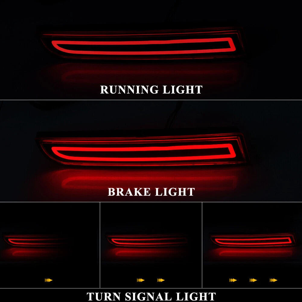 Rear Bumper Reflector Light for Mitsubishi Lancer (2008-2017)