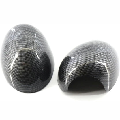 Carbon Fiber Style Mirror Cover Caps for BMW Mini (2006-2012)