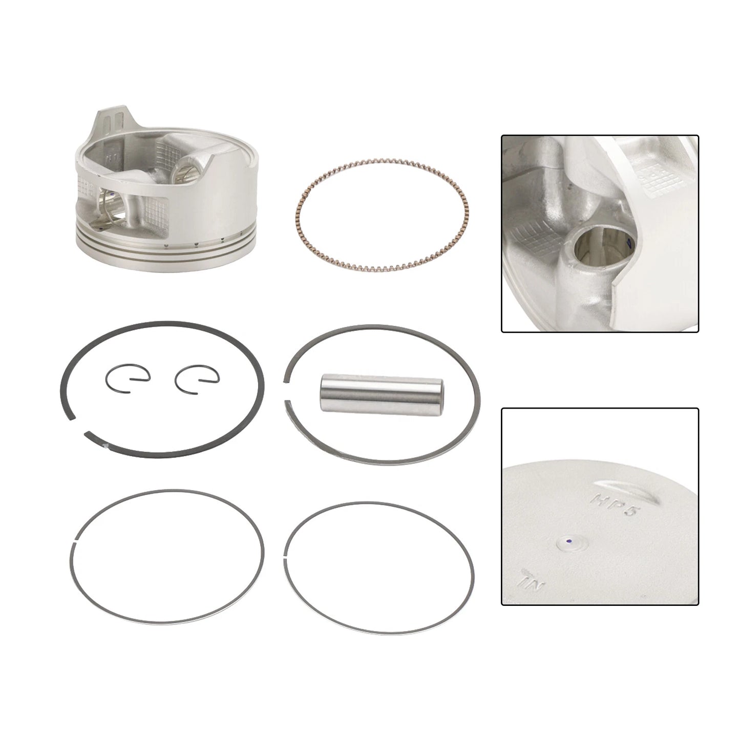 Piston Ring Conversion Kit 86.5mm for Honda Rancher TRX420TE/TRX420FM (07-18)