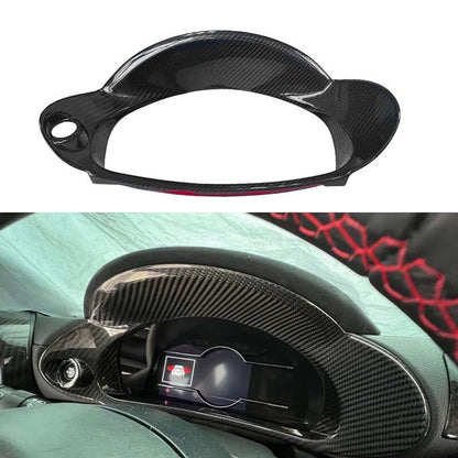Real Carbon Fiber Speedometer Frame Cover Trim for Toyota GR86/Subaru BRZ 22-24