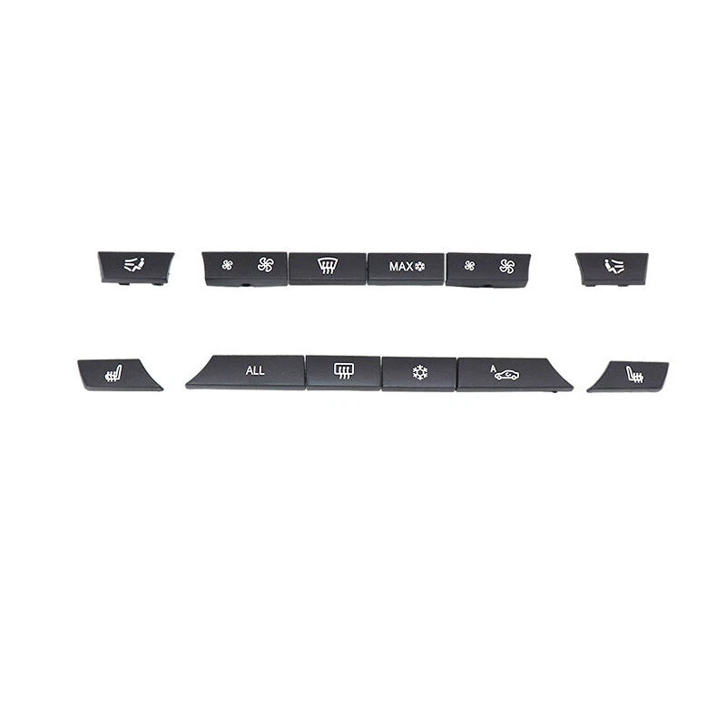 Center Console Air Conditioning Control Switch Buttons Set for BMW 5 SERIES