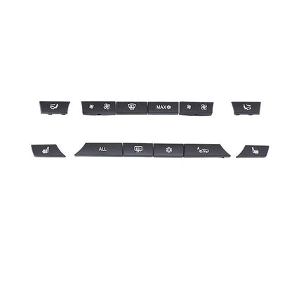 Center Console Air Conditioning Control Switch Buttons Set for BMW 5 SERIES