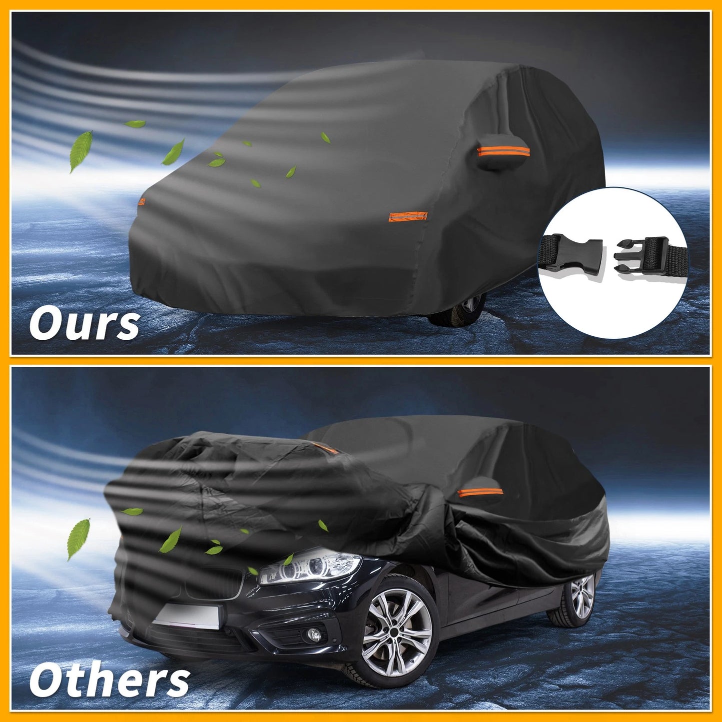 Waterproof All Weather Car Cover for BMW 2 Series Hatchback (2014-2023)