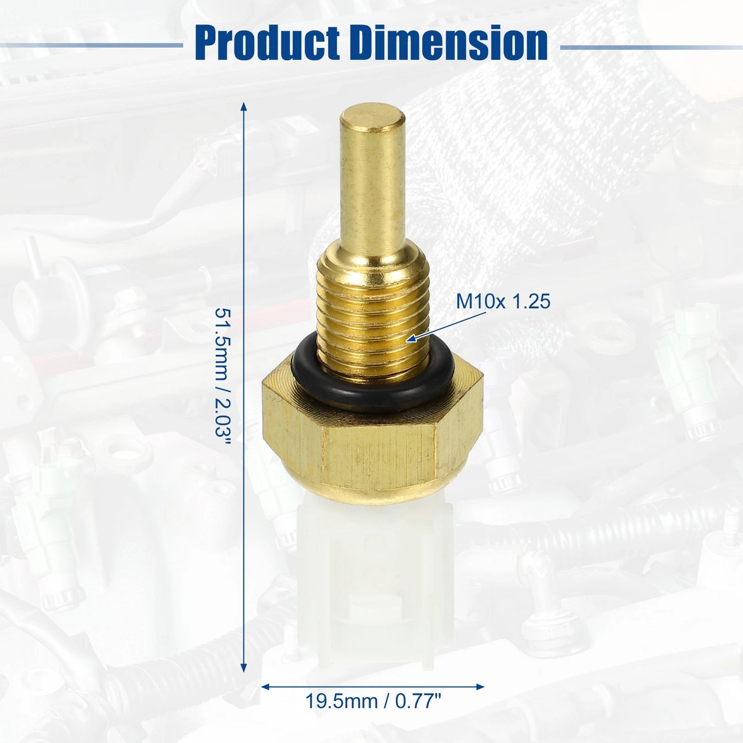 Engine Coolant Water Temperature Sensor for Honda SXS700M4D (2017-2022)