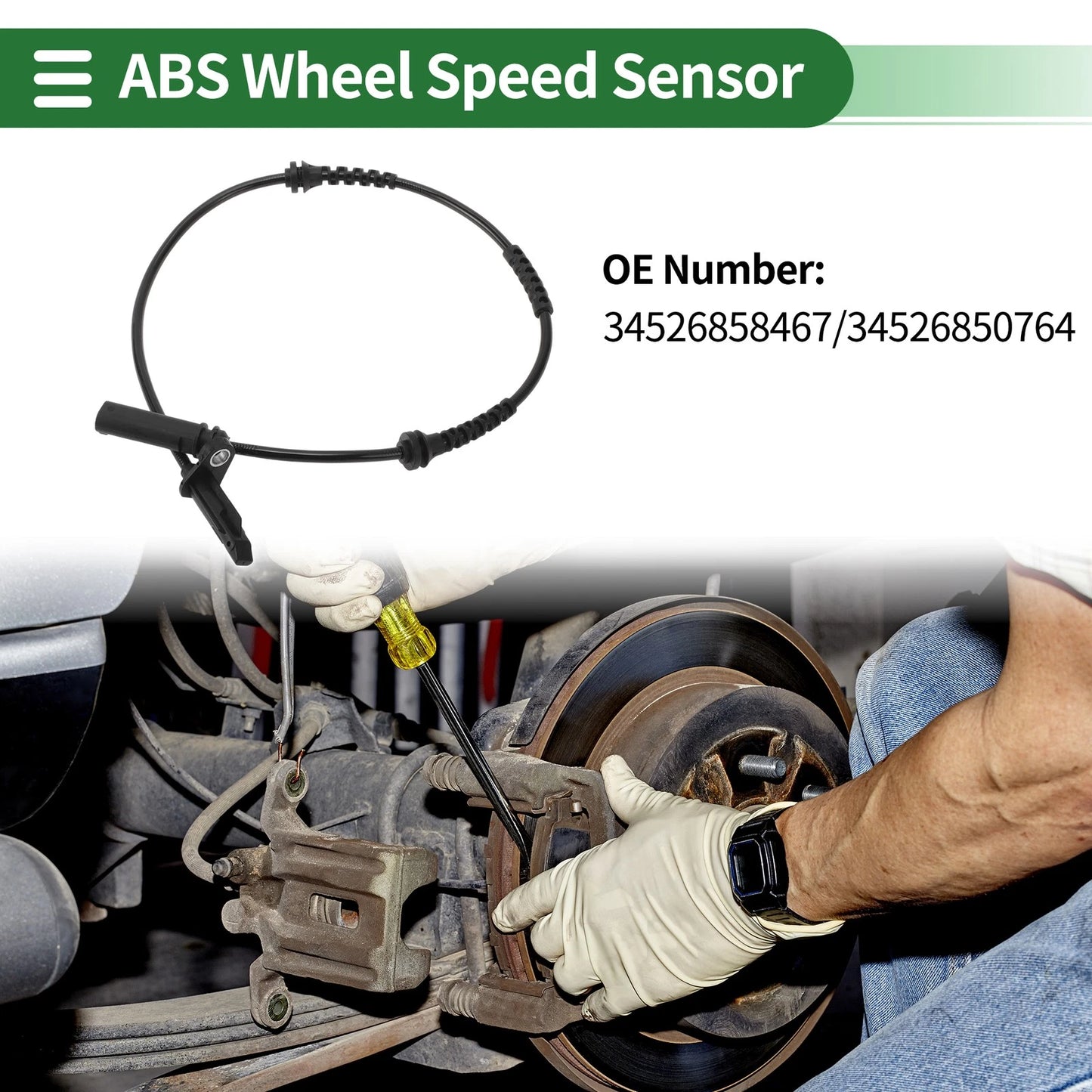 ABS Wheel Speed Sensor for BMW X2 F39 2013-2021 (2 x Sensors)