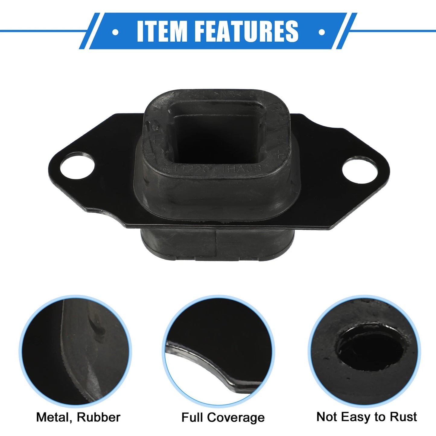 Transmission Mount for Nissan Versa 2012-2019 Anti Deform Black