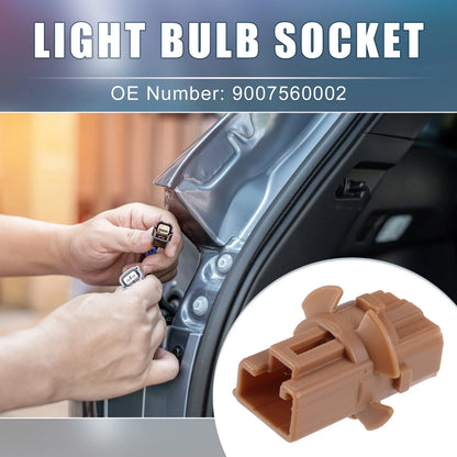 2 x Light Bulb Socket Lamp Socket for Toyota Sequoia (2008–2021)