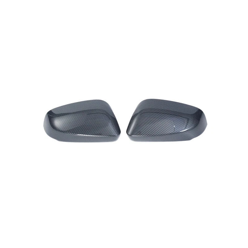 Carbon Fiber Side Rearview Mirror Cap Cover Trim for Toyota BZ4X (2022–2024)