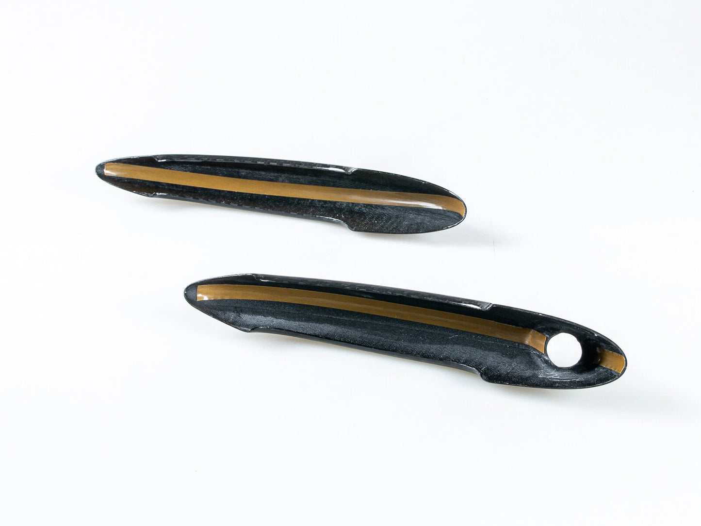 2 x Carbon Outer Handle Covers for Mini Cooper R50 R52 R55 R56 R57 R61 (2001-2020)