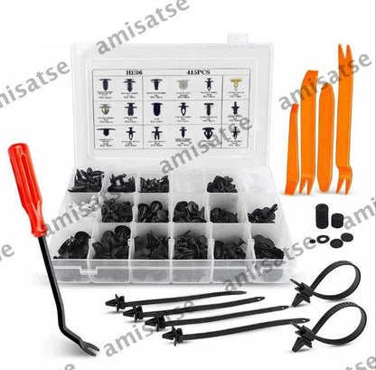415 Plastic Clip Fasteners Kit for Car Body (No Year)
